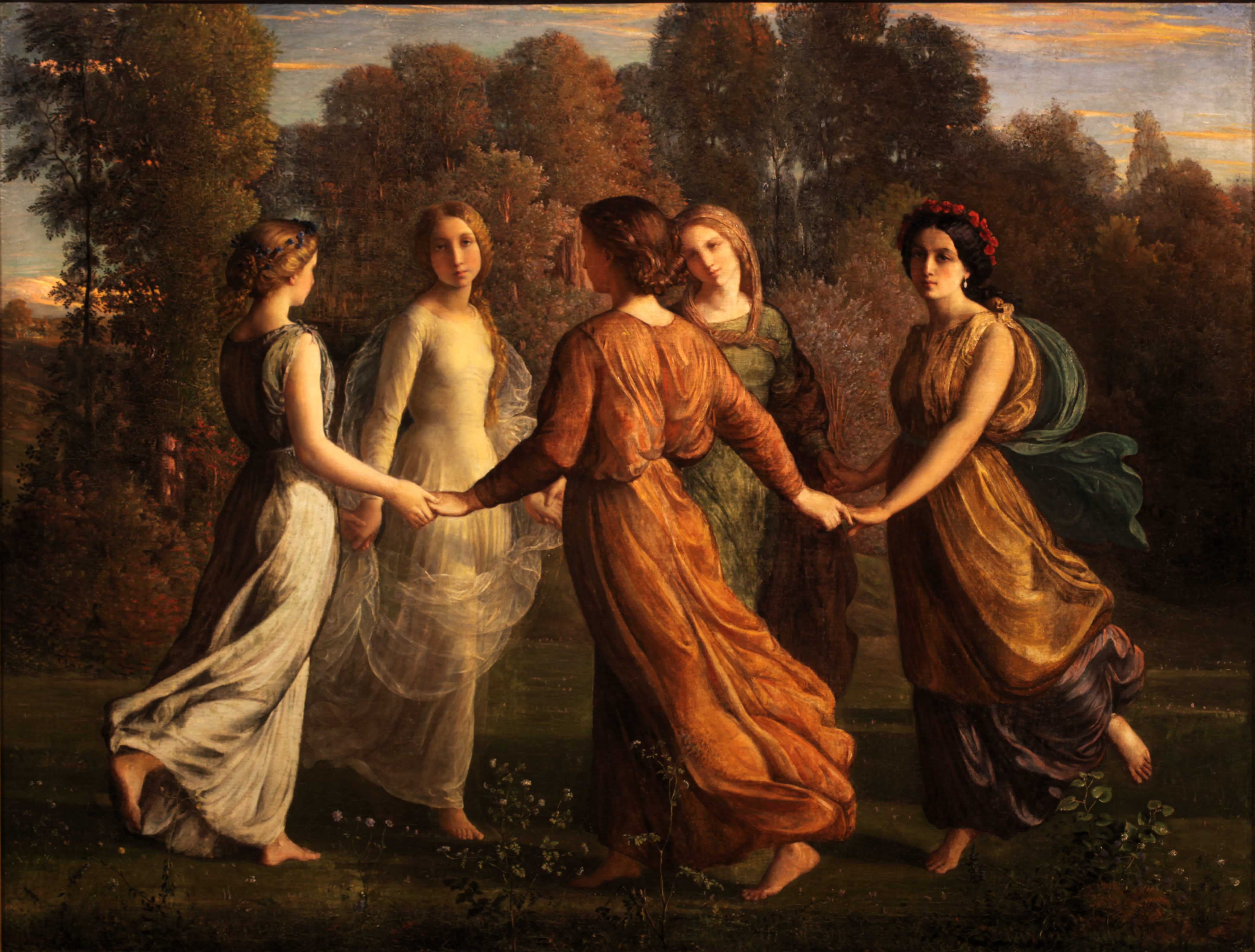 Louis Janmot Poem of the Soul Sunrays